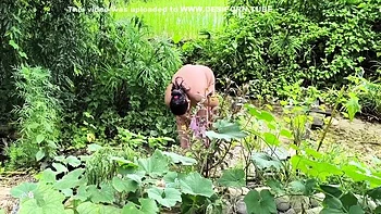 Индийская брюнетка жестко ебется на природе