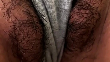Hairy Indian Pussy Squirts Cum All Over