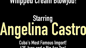 Angelina Castro gordita con tetas enormes y culo gordo follando