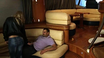 Blonde Colette Fucked Hard on Yacht with Facial