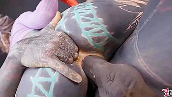 Anal Double Penetration with Anuskatzz & Lily Lus