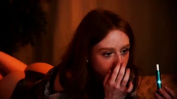 Rothaariges Teen solo Webcam Softcore Sex