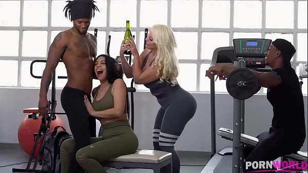 Caring Friend Blondie Fesser Cheers Up Julia de Lucia with 2 BBC's for a B-day Present