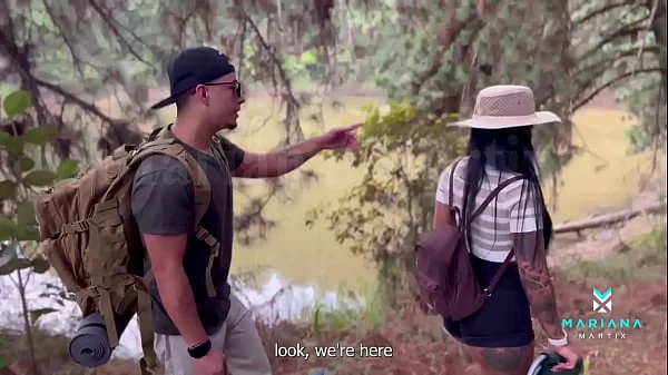 The best fuck in a forest with adult film actress Mariana Martix - HARD SEX OOTDOORS