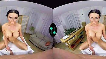 Huge Tits Blowjob & Cowgirl Missionary VR
