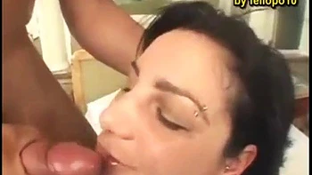 Katia Max in Red Lingerie: Milf Blowjob, Doggy, Cowgirl
