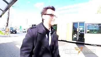 Blonde Conny Dachs fucked with big tits and cum