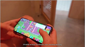 Janitor Fucks Wife's Tight Pussy Hard While Husband Plays Brawl Stars