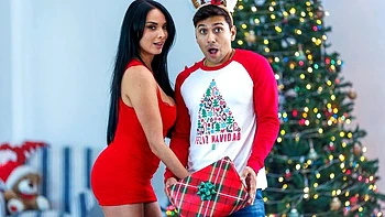 Anissa Kate's trimmed pussy takes a long cock
