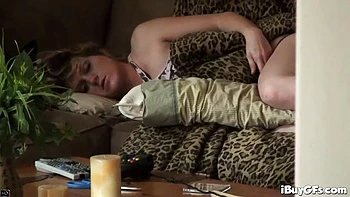 Horny Blonde Slut Fingers Ass and Deep Dicks POV