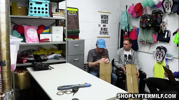 Stepmom Dee Williams makes a deal with officer Mike Mancini that he will surely like in any way