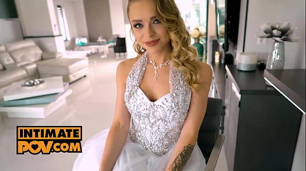 POV - Fucking your new bride Alexa Flexy in her wet pink pussy