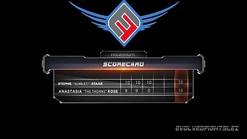 Lesbian Teens Anastasia Rose and Stephie Staar Wrestling