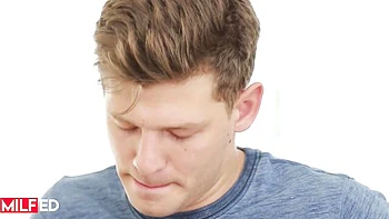 Michael Fly bangs blonde milf doggy and reverse cowgirl