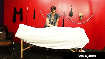 Sara Jay's Big Tits Suck BBC