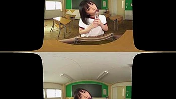 Japanese teen fucks in hot POV 3D action