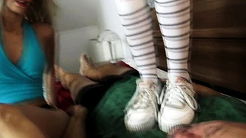 Hard fetish trampling crush