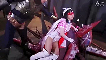 Insane Asian BDSM Bondage and Cosplay Action