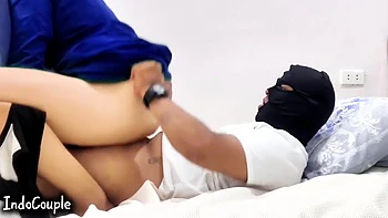 Naughty Indonesian Wife Rides Her Man