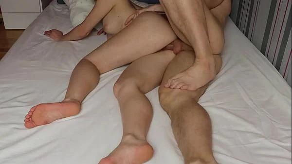 StepSon caught his StepMom naked in bed and Fucked her to Multiple Orgasms.