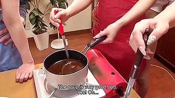 Fucking Hot Japanese MILFs in Group Orgy
