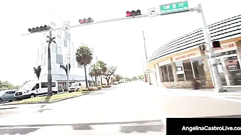 Busty Angelina Castro’s Miami Ass and Tits Action