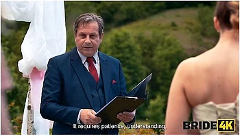 Blonde Bride With Natural Tits Gets Fucked Hard On Her Kinky Wedding