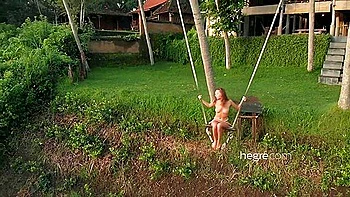 Russian Teen Swingers Fuck Public in Bali