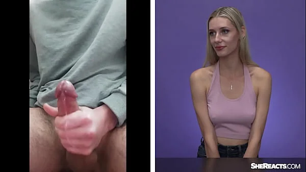Emily Jade rates my cumshot - She Reacts
