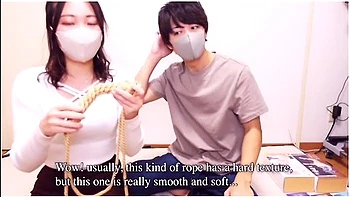 Japanese Rope Bondage Fuck with Extreme Orgasm and Squirt