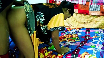 Stepbrother fucks cock-hungry Indian desi bhabhi