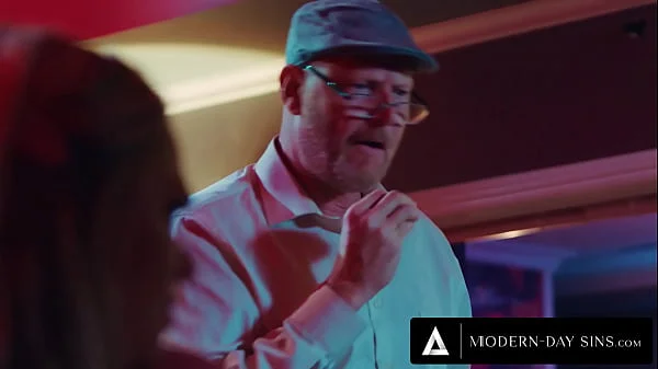 MODERN-DAY SINS - Pervy Teens Have PUBLIC SEX In Movie Theatre And GET CAUGHT! With Athena Faris