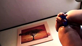 myhornyasian - neuen monster doppeldildo eingeweiht