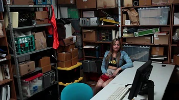 Blair Williams is a naughty secretary with big tits, tempting her boss Ryan Mclane