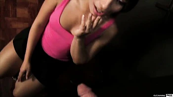 Beautiful gloryhole oral sex session with a slutty Sophia Sutra