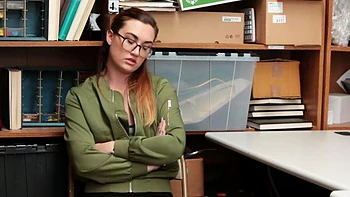 Office secret: Kat's killer blowjob