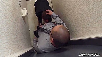 Japanese Office Lady Akari Asayiri Oral Sex With Men I Restroom Uncensored