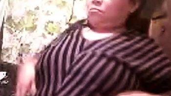 Mature Asian Granny Elizabeth Flashes on Webcam at 57