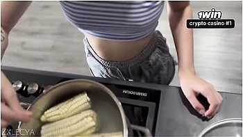 Stepsister Catches Me Jerking Off And Offers To Help Me Cum