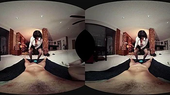 Larkin love: Blowjob, Cowgirl  Big Tits VR Porn