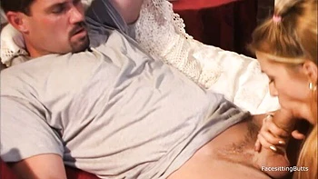 Face Sitting Butts - blonde smut