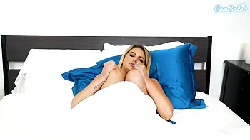 Brooklyn Chase and Violet Myers's blonde action by Cam Soda
