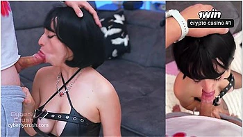 Cyberlycrush - Hot Alt Girl Made Me Cheat And Creampie Her For Halloween Ritual