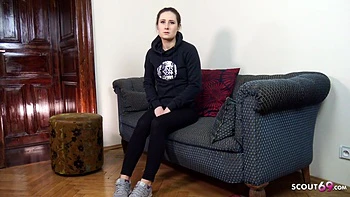 Real College Teenage 18+ Lara Fox I Pickup And Rough Hump I Street Casting - Casting