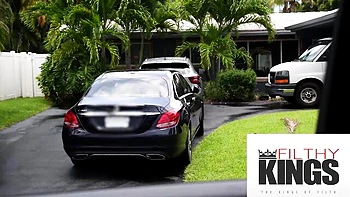 Big cock video with bendy Sydney Paige and Leo Valentino from Filthy Kings