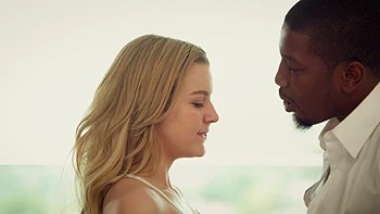 Isiah Maxwell and Marley Matthews in steamy interracial action