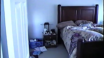 Asian wife, unaware she is being filmed, showering and changing