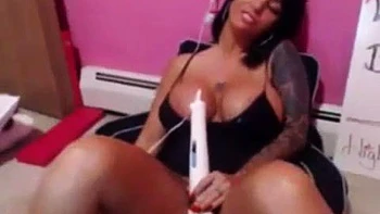 Tattooed Babe Masturbates: Amateur, Xnxx  Masturbation Porn