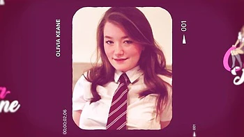 Femme fatale Olivia Keane - oil action - Olivia Keane
