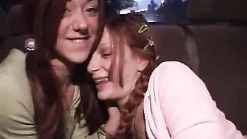 Blowjob scene with salacious hoochie from Premium GFs
